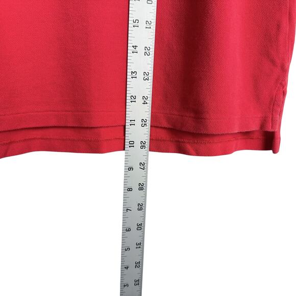 Polo Ralph Lauren Cotton Big Pony Logo Collared Short Sleeve Top Sz XL Preppy - Picture 9 of 11